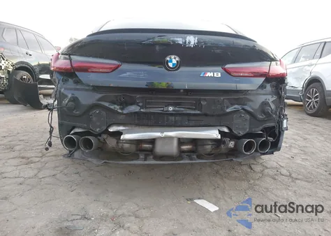 2020 BMW M8 Gran Coupe z USA, uszkodzony, nr VIN WBSGV0C05LCD80981